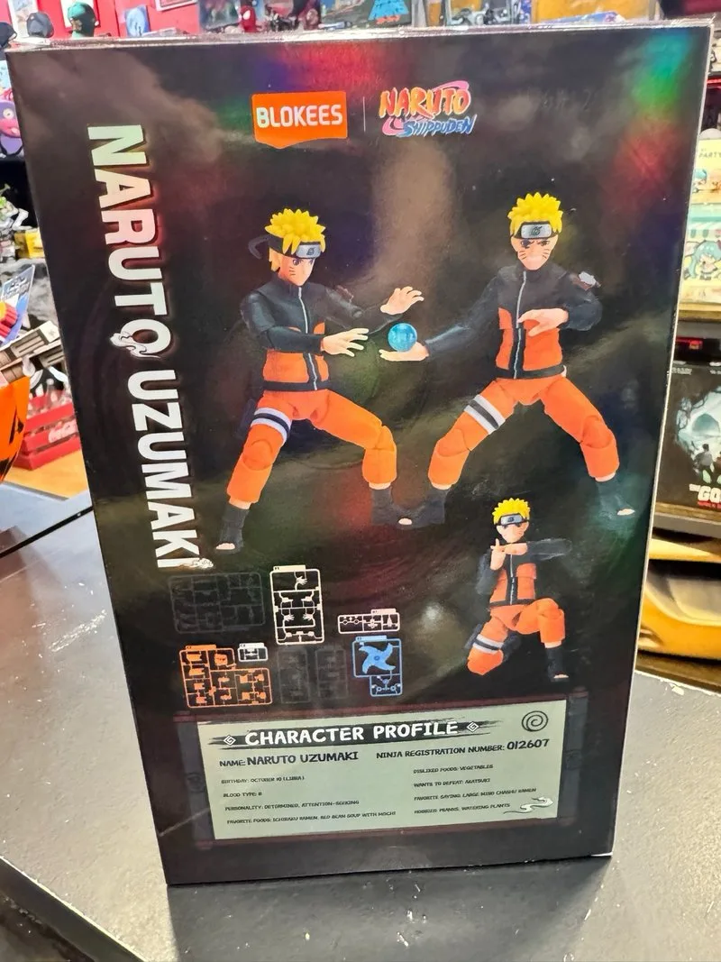 Blokees Naruto Uzumaki Construcción 103 Piezas