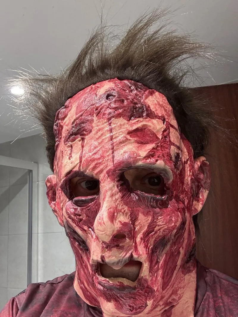 Máscara Terror Latex Realista Halloween