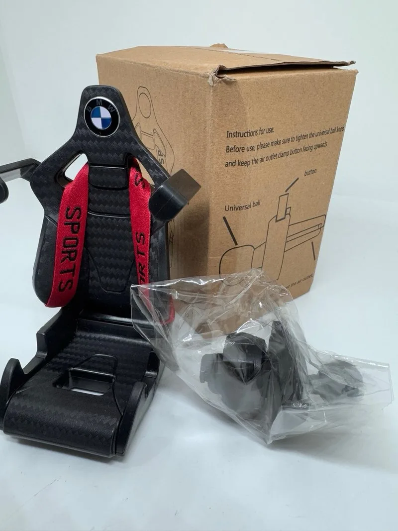 Soporte para el movil asiento deportivo BMW