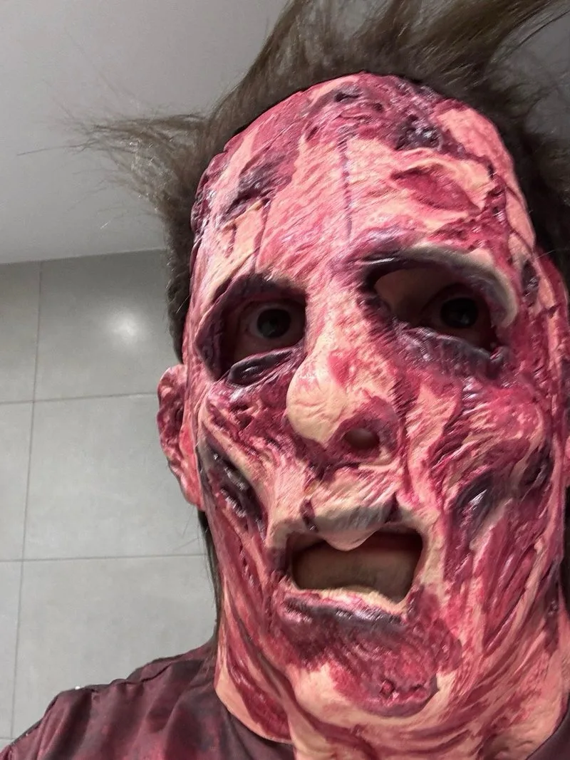 Máscara Terror Latex Realista Halloween