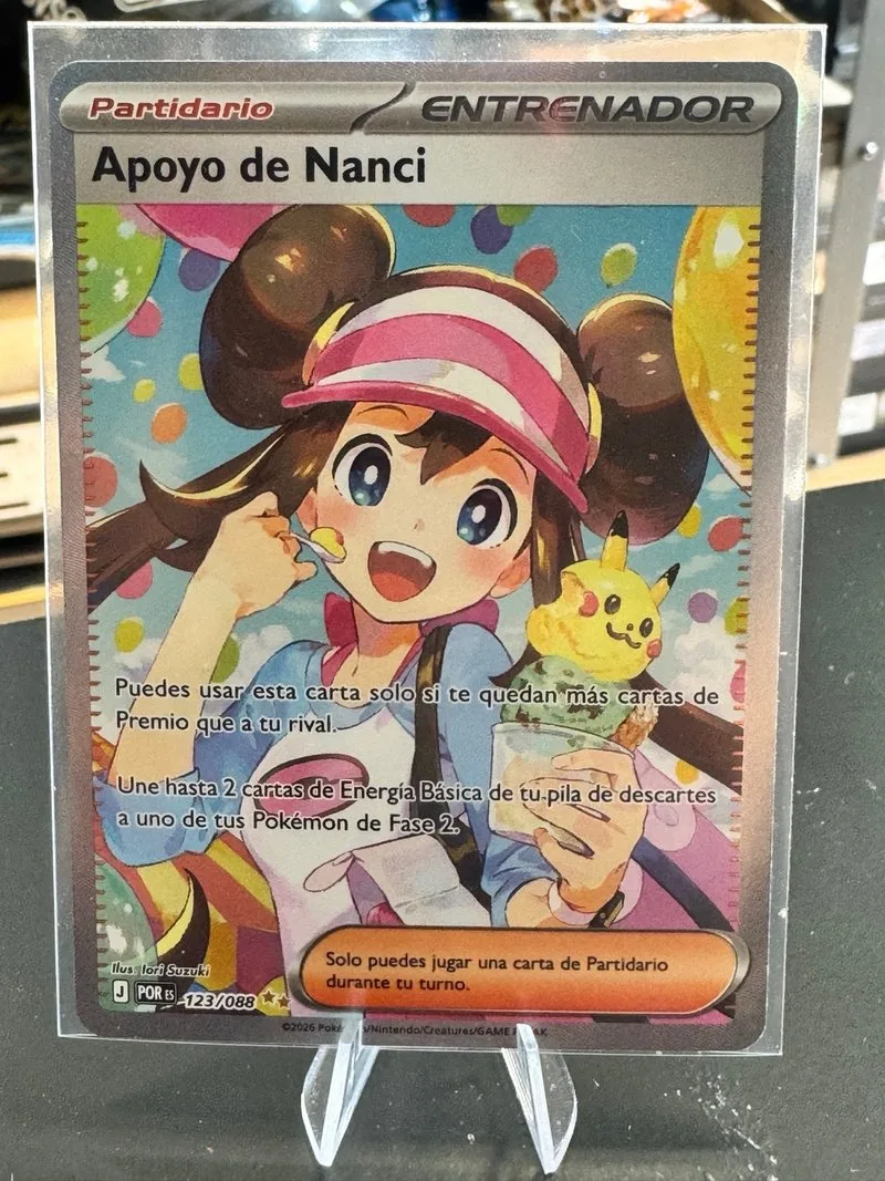 Apoyo de Nanci 123/088 Entrenador Pokémon Esp