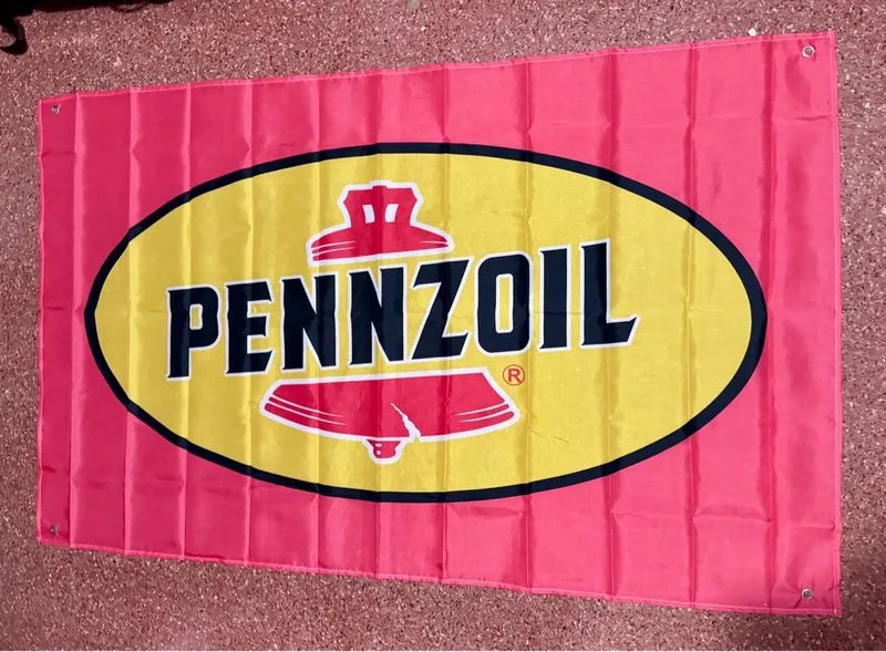 Bandera Pennzoil de 150x90 cm