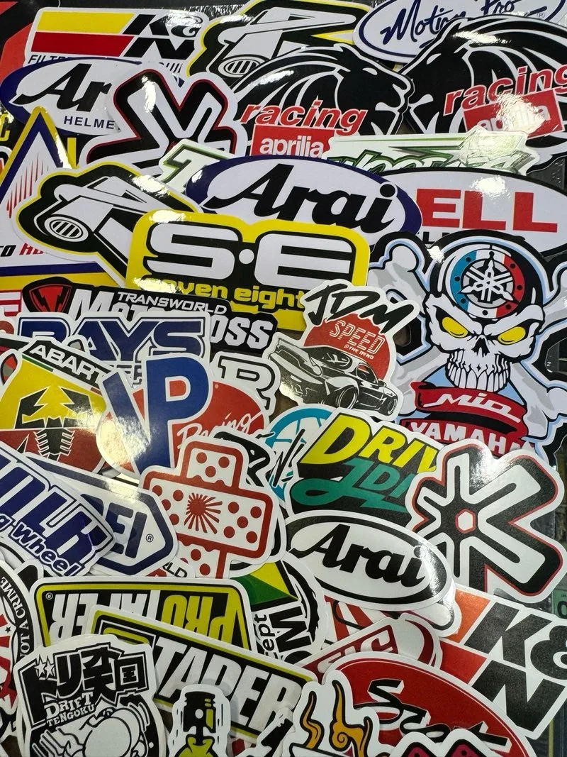 124 Pegatinas Racing JDM Coches y Moto