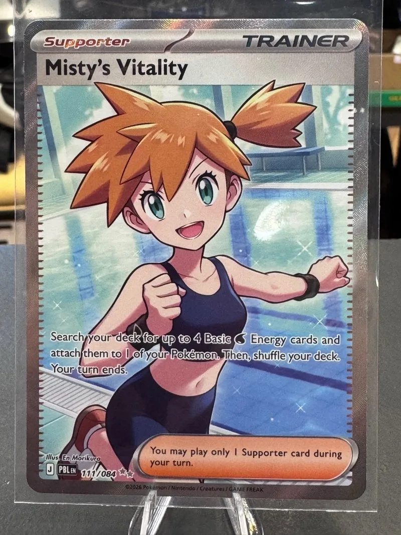 Misty's Vitality 111/084 - Entrenador Pitch Black