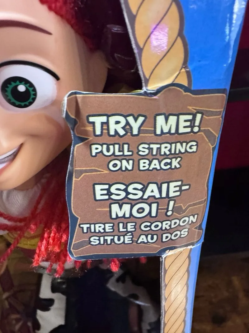 Muñeca Jessie Parlante Toy Story
