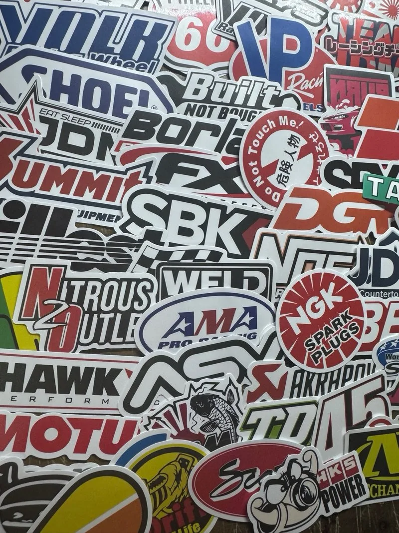 124 Pegatinas Racing Coches y Motos