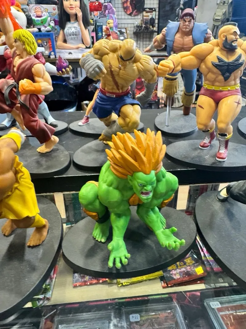 Colección Figuras Street Fighter 2  y Turbo