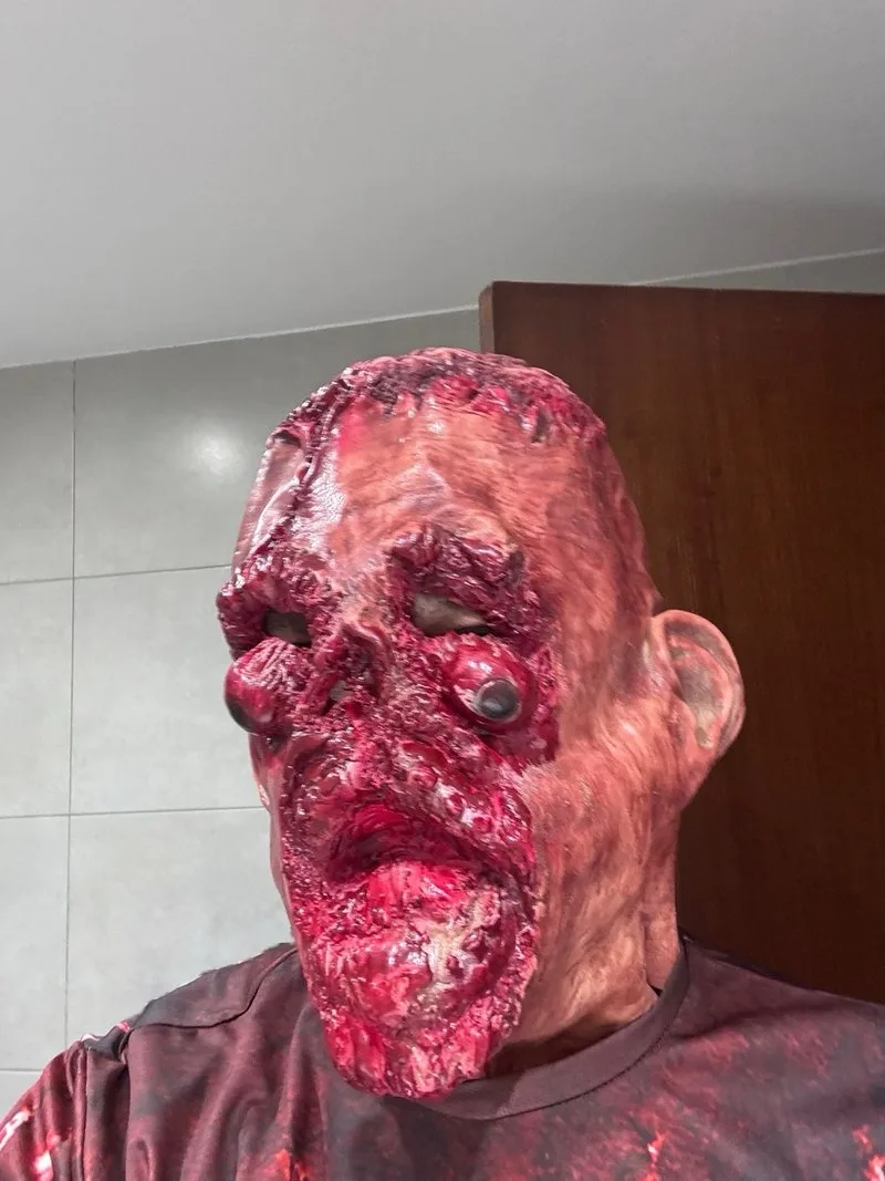 Máscara Zombie Latex Realista