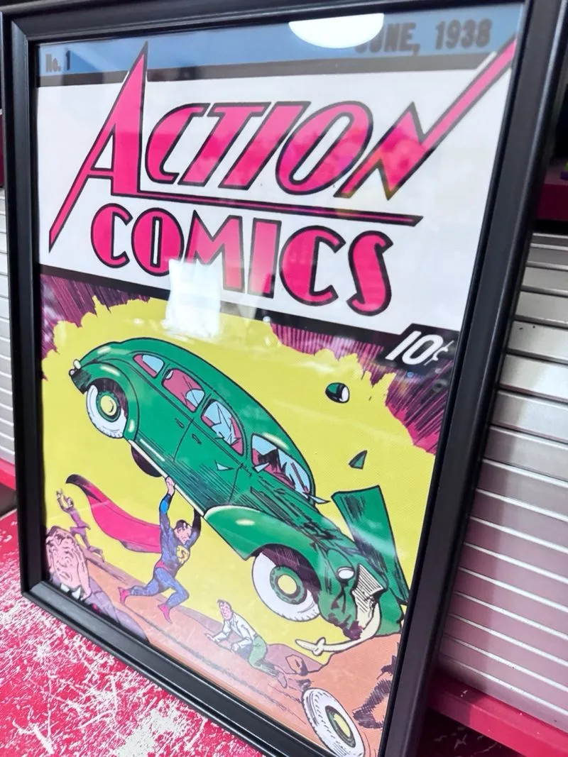 Póster Superman Action Comics #1