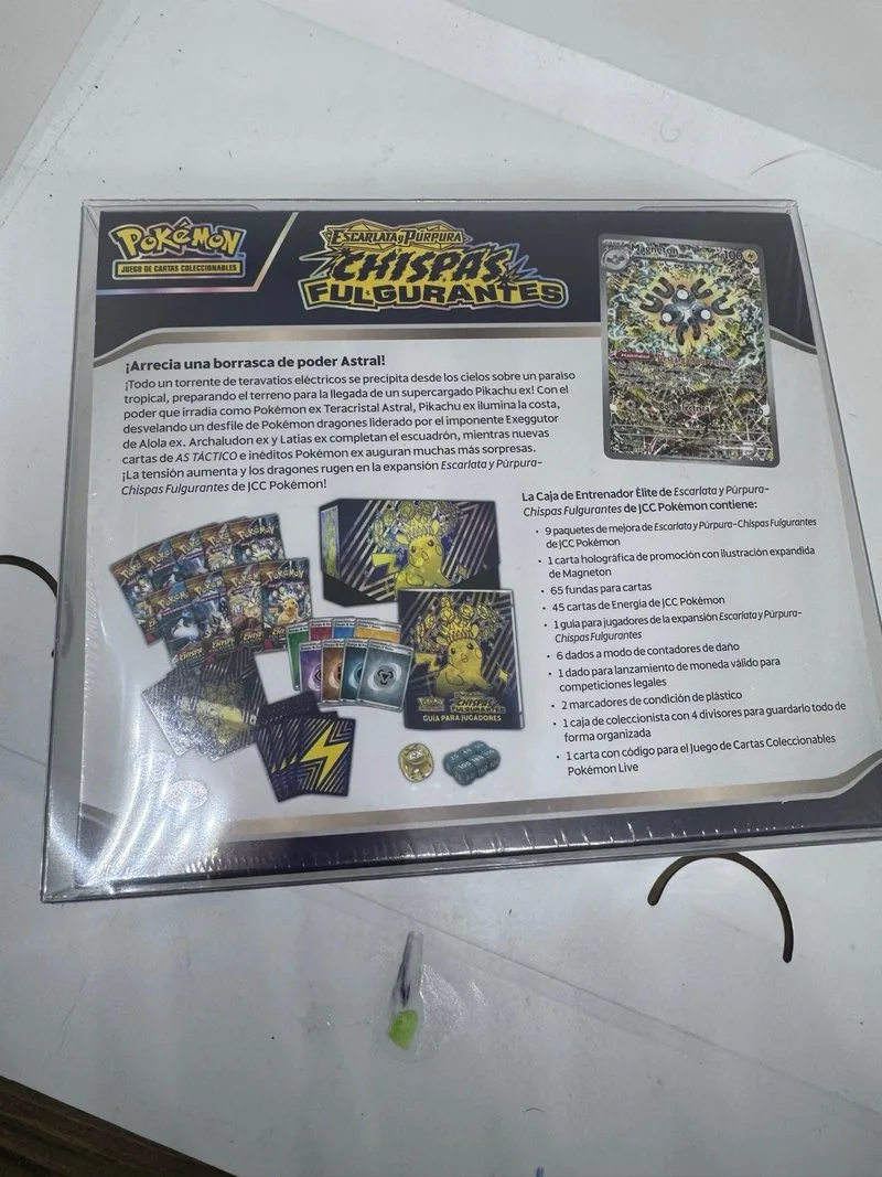Caja Entrenador Élite Poké Chispas Fulgurantes 🇪🇸