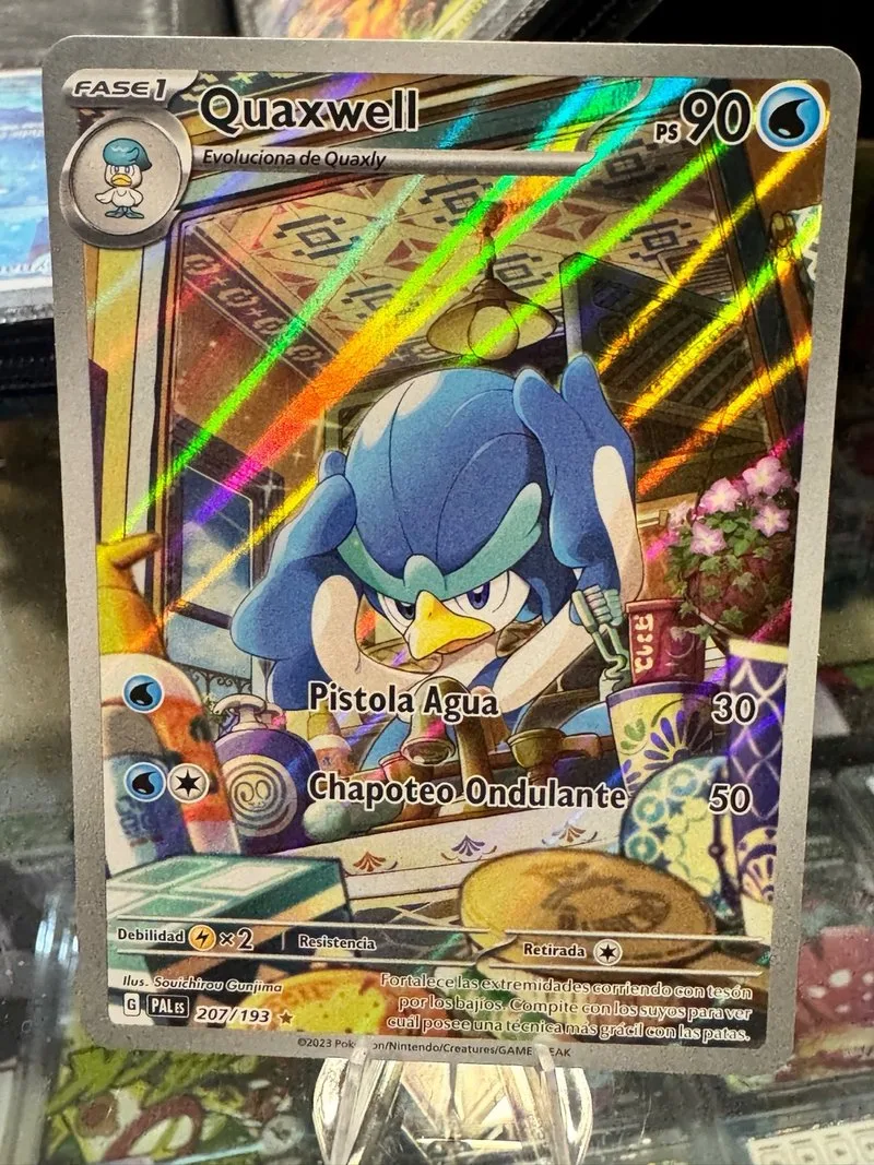 Carta Pokémon Quaxwell 207/193 🇪🇸