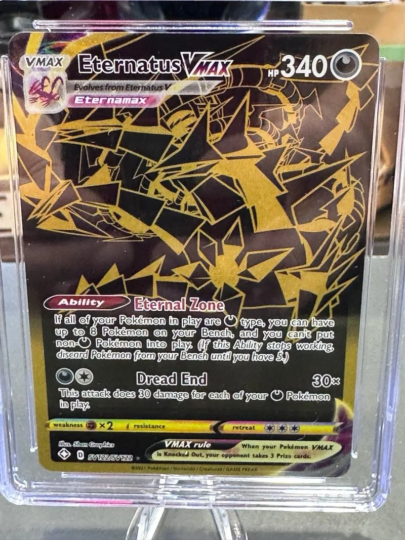 Eternatus VMAX SV122 CGC 10 Shiny Vault Holo