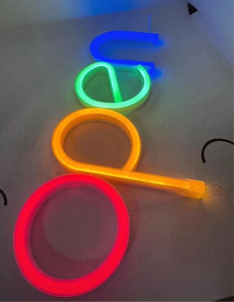 Cartel LED Neón Open Pilas