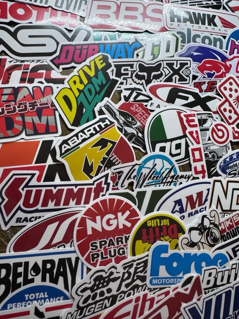 122 Pegatinas Racing Coches y Motos