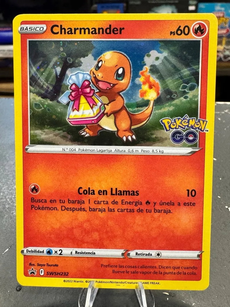 Carta Pokémon Charmander SWSH232 Pokémon GO