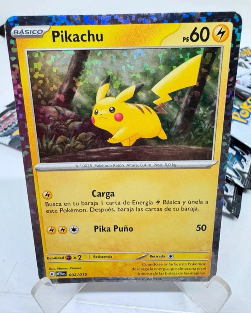 Pikachu Holo 002/015 McDonald's 2024