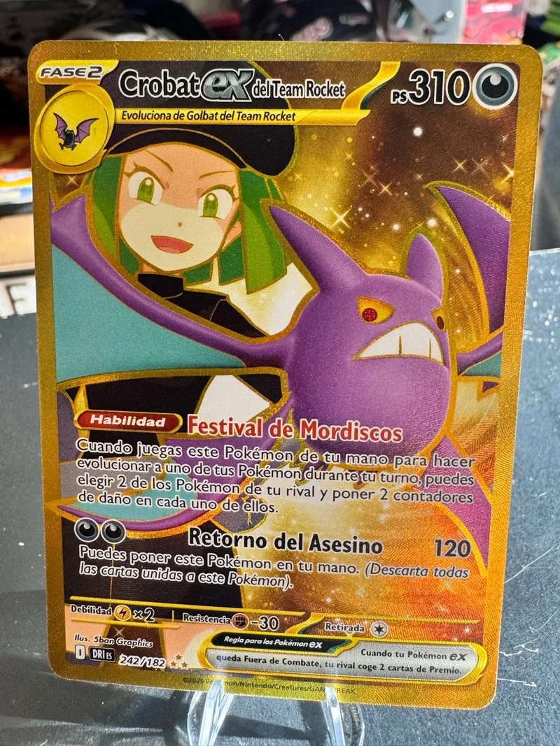 Crobat EX 242/182 Dorado Esp