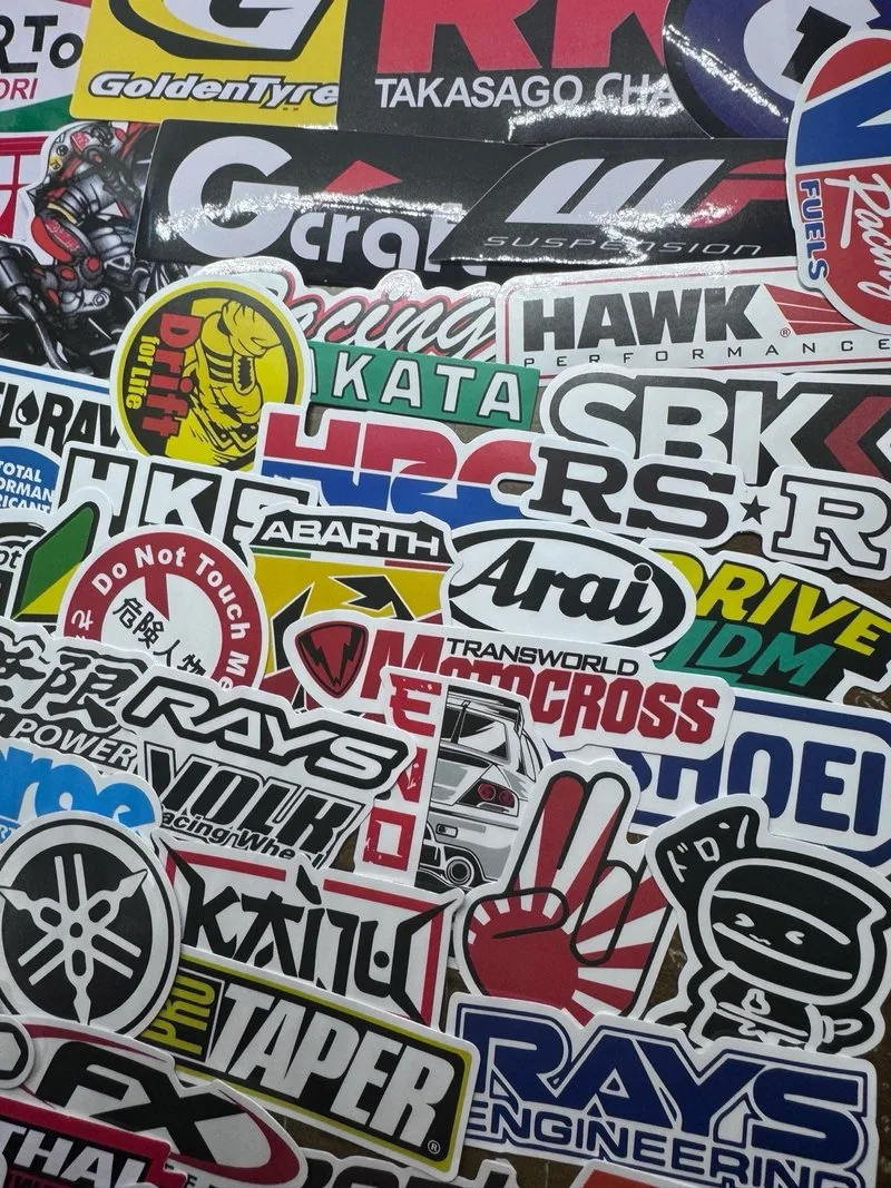 122 Pegatinas Racing Coches y Motos