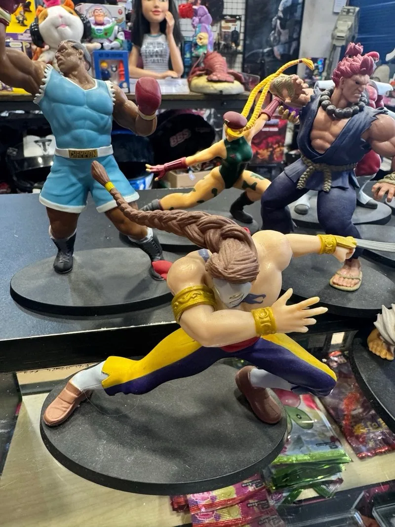 Colección Figuras Street Fighter 2  y Turbo