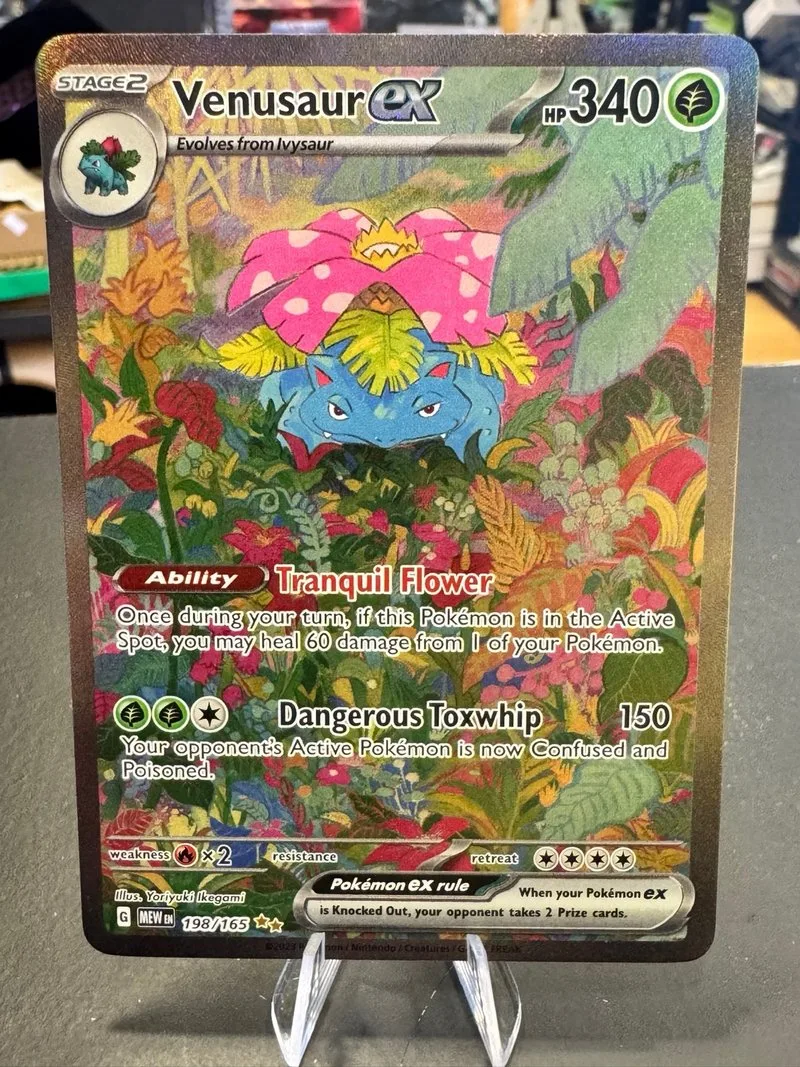 Venusaur EX 198/165 Pokémon Esp