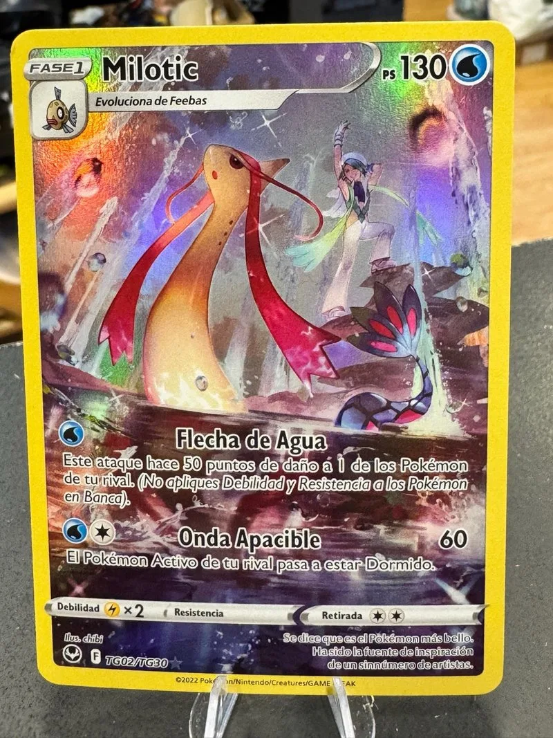 Milotic TG02/TG30 Pokemon Carta Español