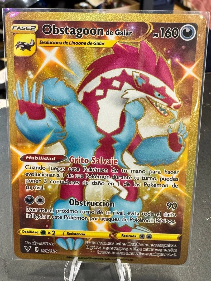 Obstagoon de Galar 198/185 Pokémon TCG