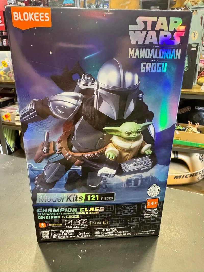 Blokees Star Wars Mandalorian & Grogu Model Kit