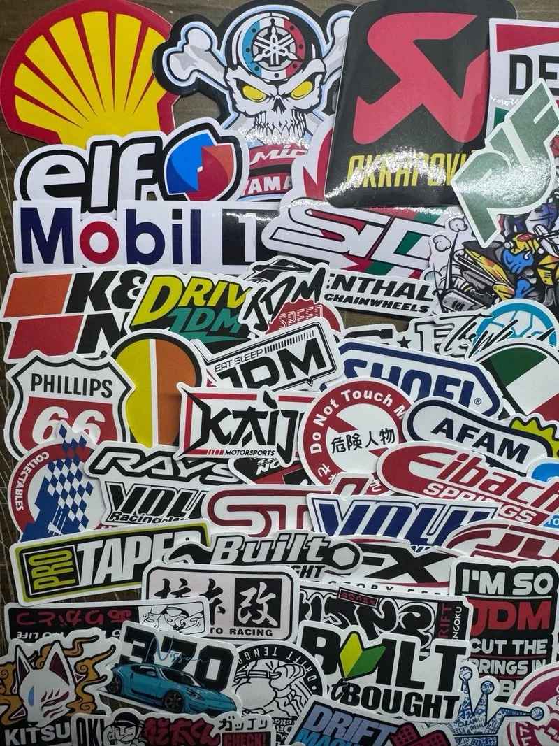 124 Pegatinas JDM Racing Coches y Motos