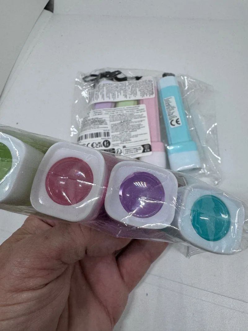 4 mini linternas - ¡ideales para niños!