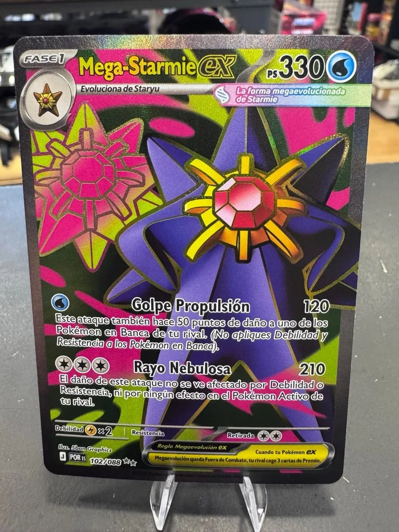 Mega Starmie EX 102/088 Equilibrio Perfecto Esp