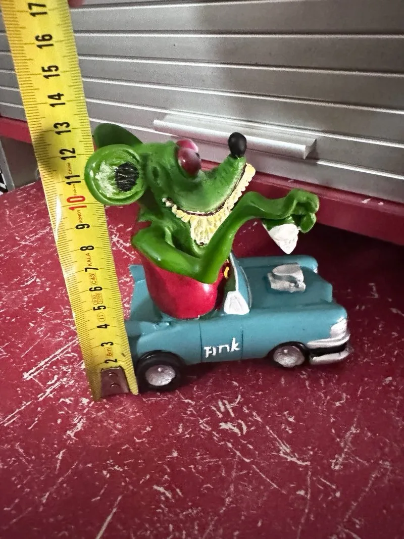 Figura de resina Rat Fink Ed roth Hot rod