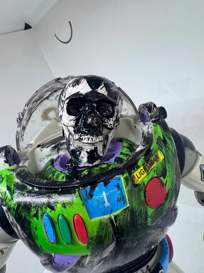 Dead / Burned Buzz Lightyear muerto Hecho a Mano