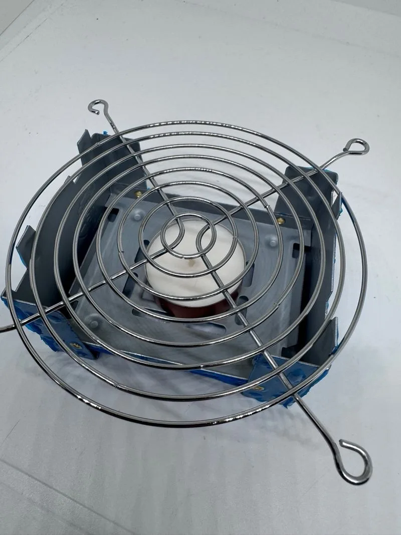 Parrilla portátil plegable para velas