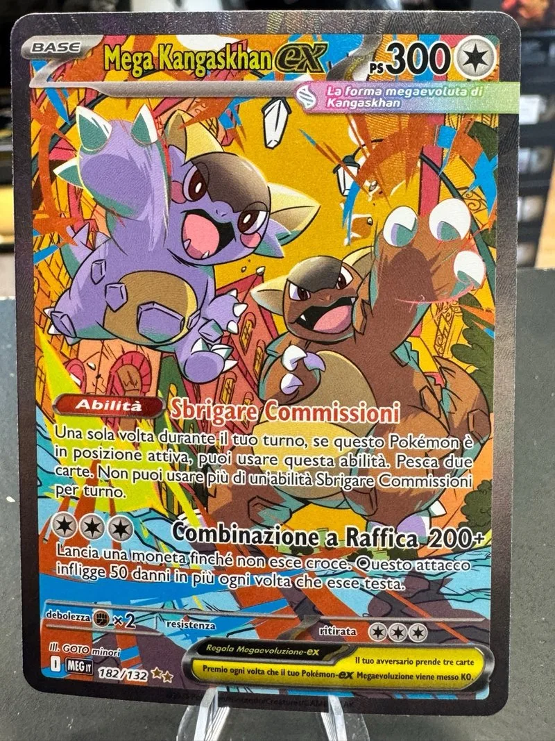 Mega Kangaskhan EX 182/132 Pokemon Ita
