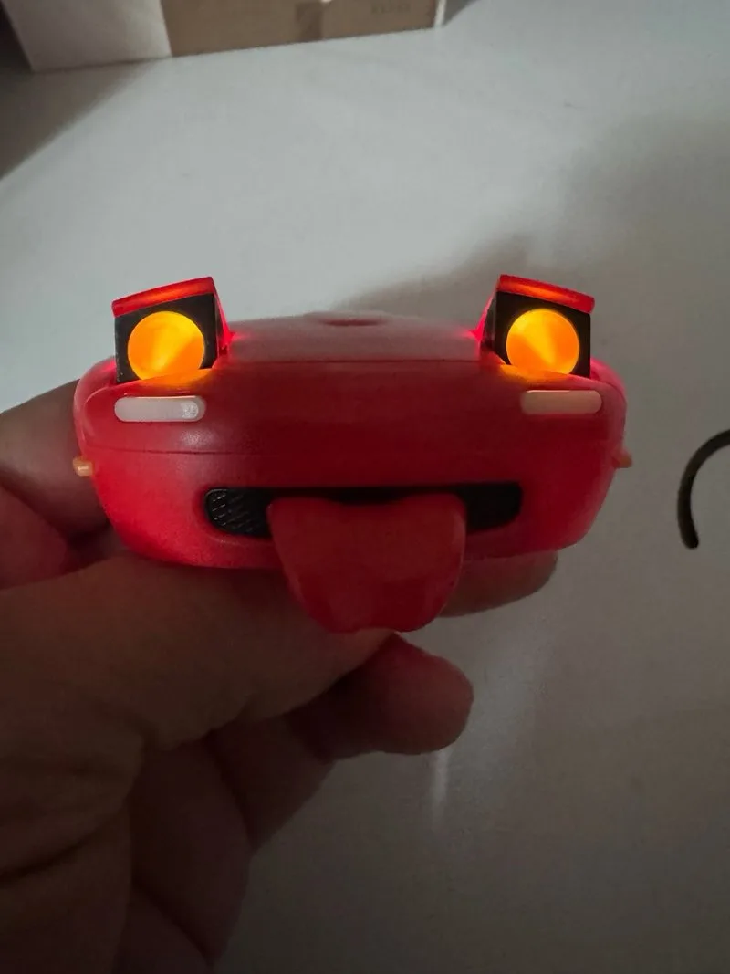 Colgador llaves coche rojo