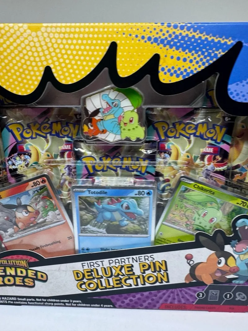 Pokémon Mega Evolution Ascended Heroes Deluxe Pin