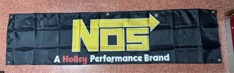 Bandera Banner Oxido nitroso NOS de 180x45