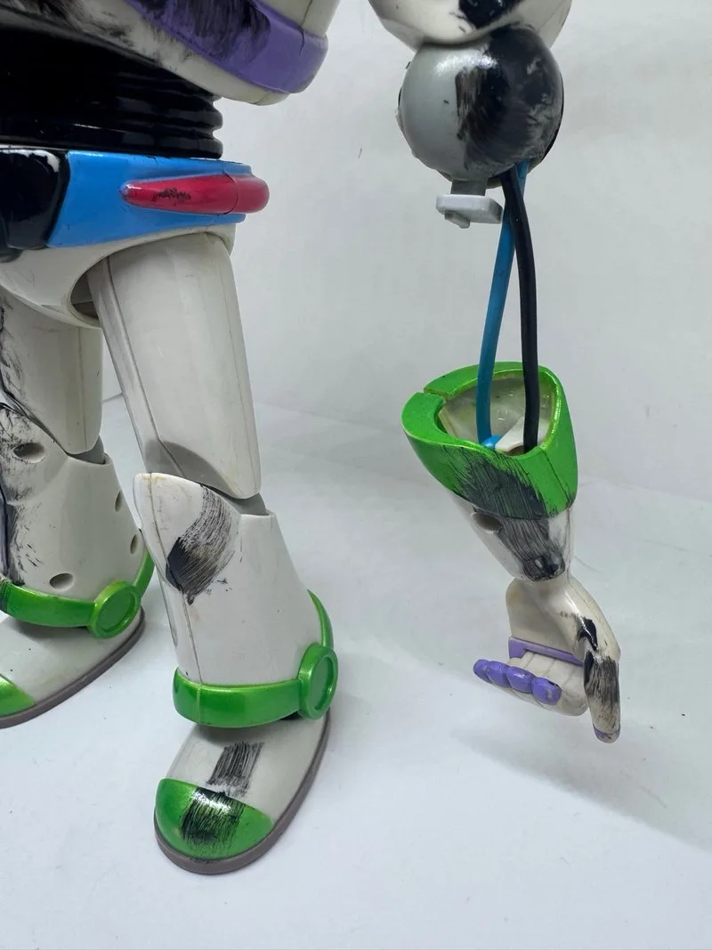 Dead / Burned Buzz Lightyear muerto Hecho a Mano