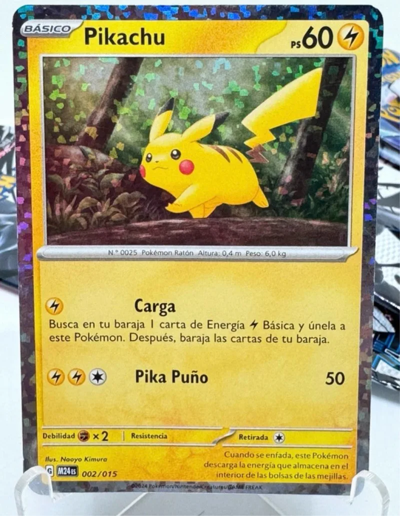 Pikachu Holo 002/015 McDonald's 2024