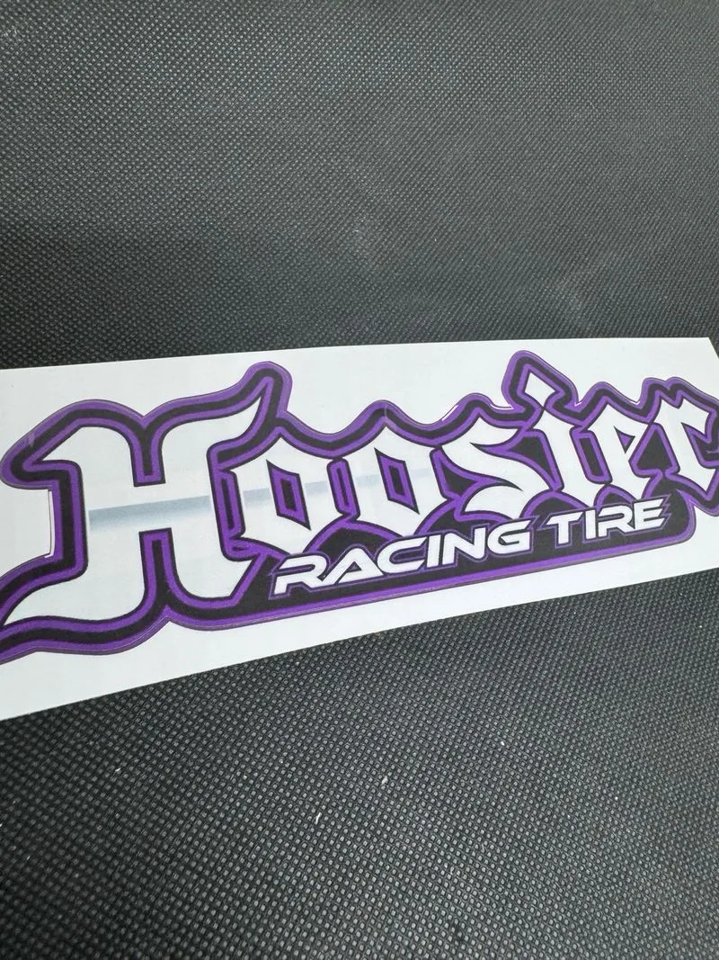 Pegatina Neumaticos Hoosier racing de 21 cm