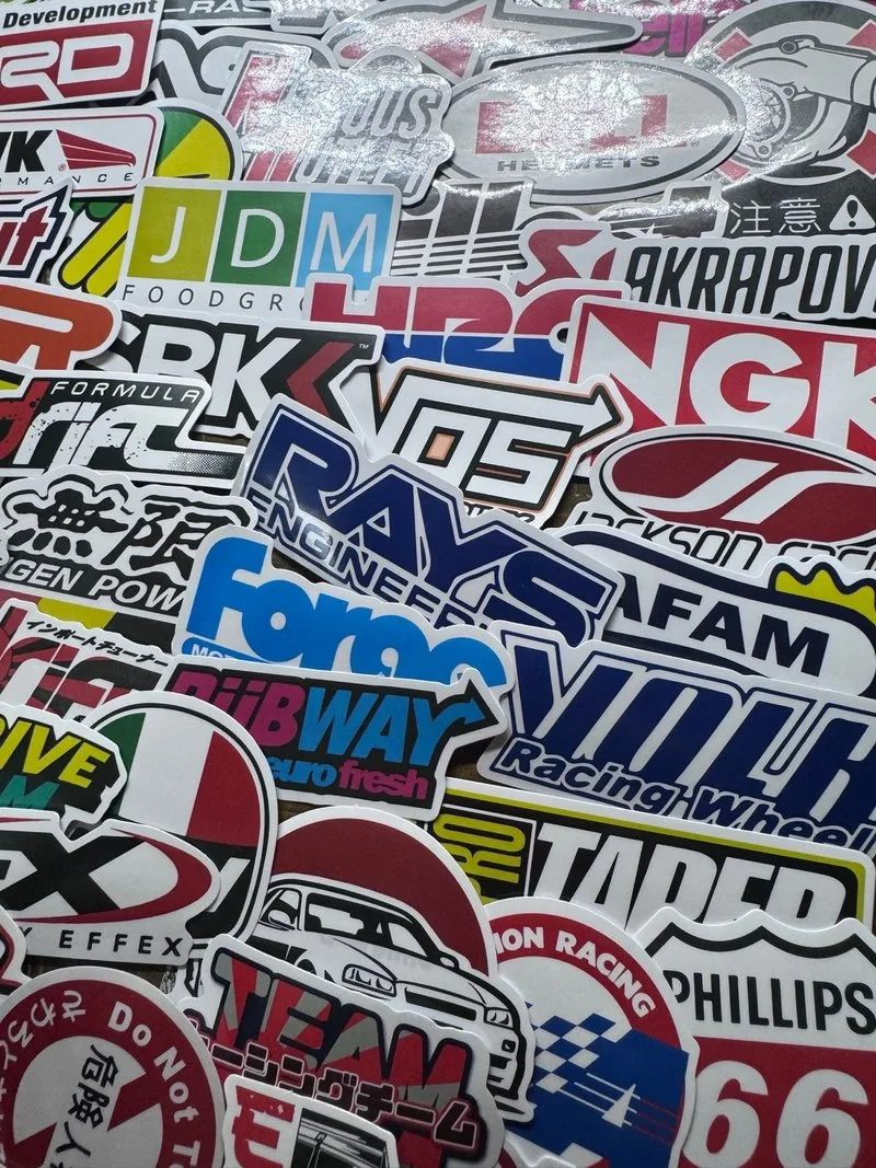 122 Pegatinas Racing Coches y Motos