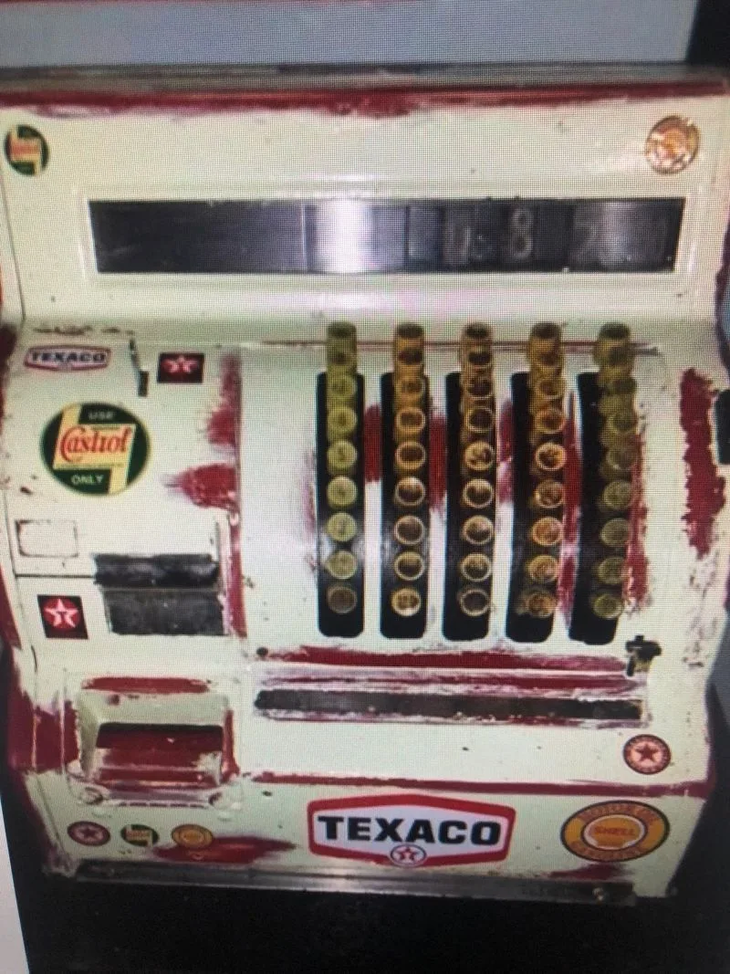 Caja registradora tuneada mundo del motor texaco