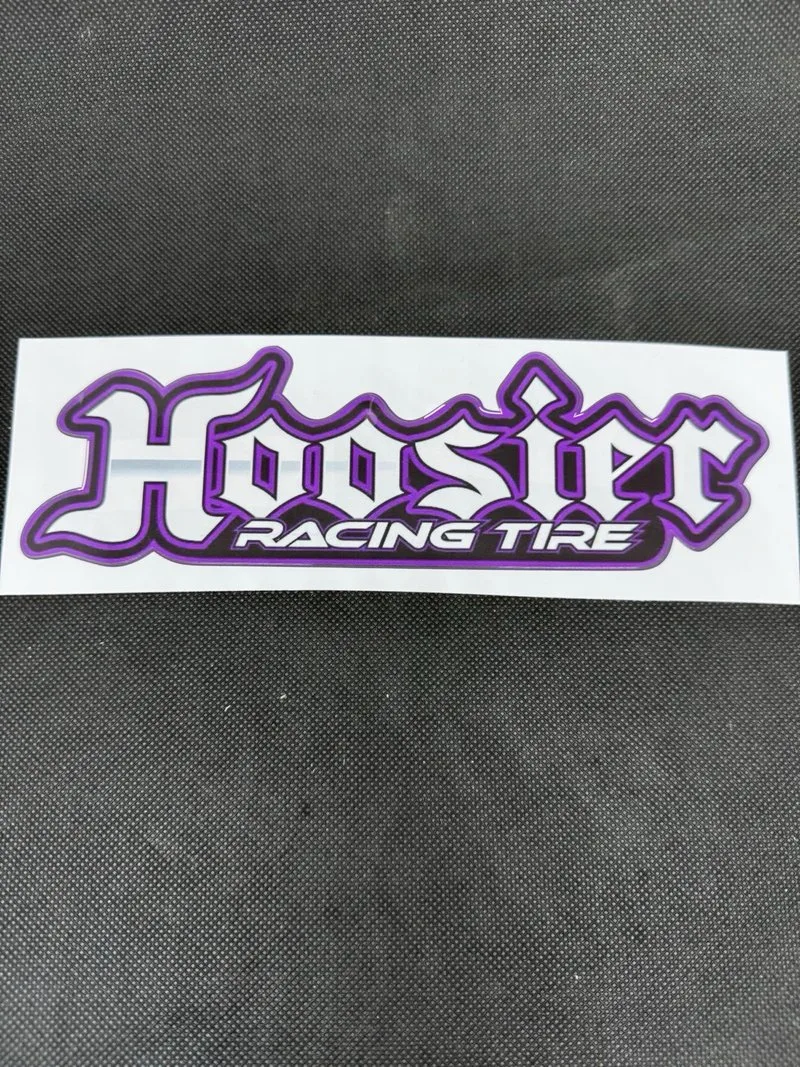 Pegatina Neumaticos Hoosier racing de 21 cm