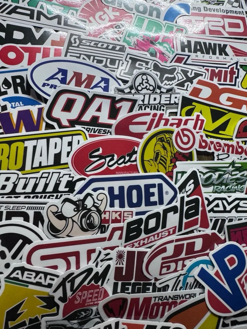 122 Pegatinas Racing Coches y Motos