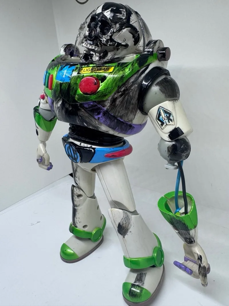 Dead / Burned Buzz Lightyear muerto Hecho a Mano