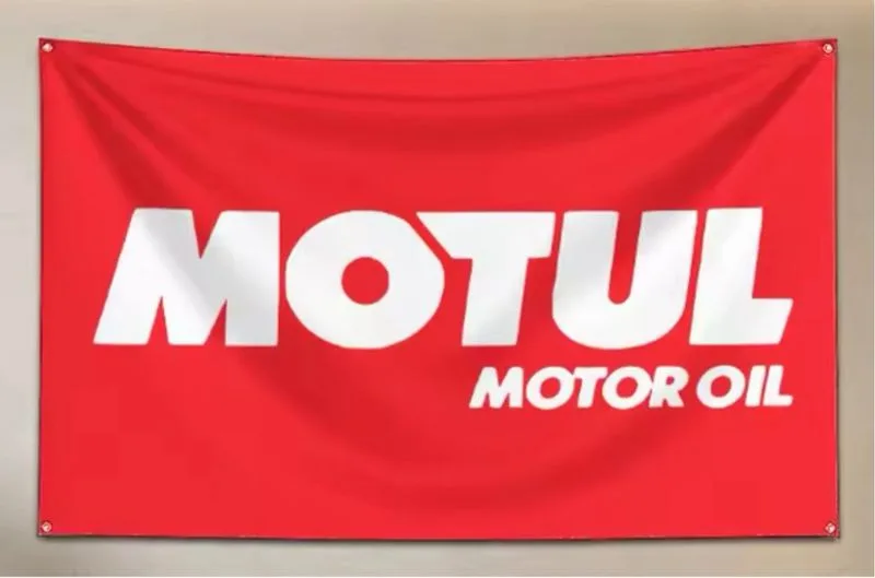 Bandera Motul Roja de 150x90 cm