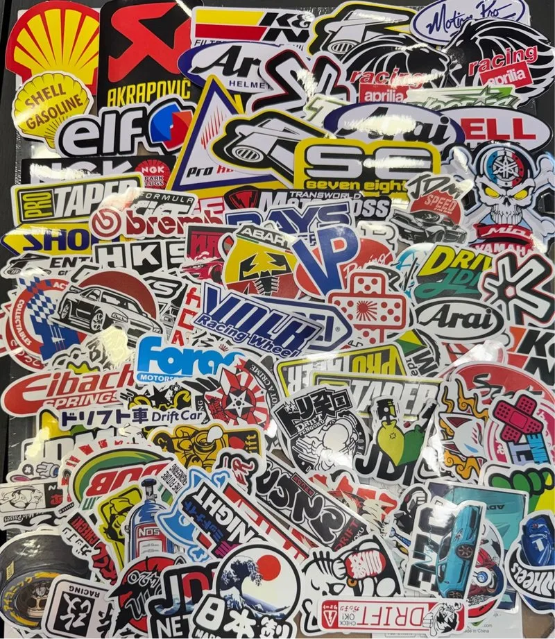 124 Pegatinas Racing JDM Coches y Moto