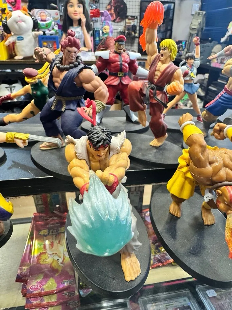Colección Figuras Street Fighter 2  y Turbo