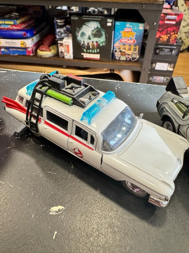Lote 3 Escala 1:24 Delorean , ecto 1 y Kitt