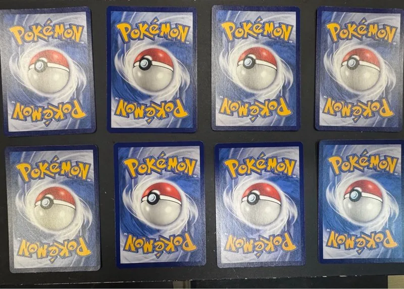 8 Cartas Pokémon Energía 25 Aniversario China